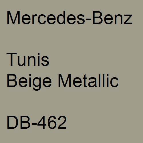 Mercedes-Benz, Tunis Beige Metallic, DB-462.